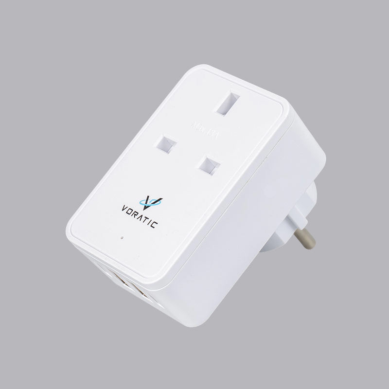 VT-924-DE из Великобритании в Германию, 1 розетка, 2 порта USB, адаптер для 2 портов typeC